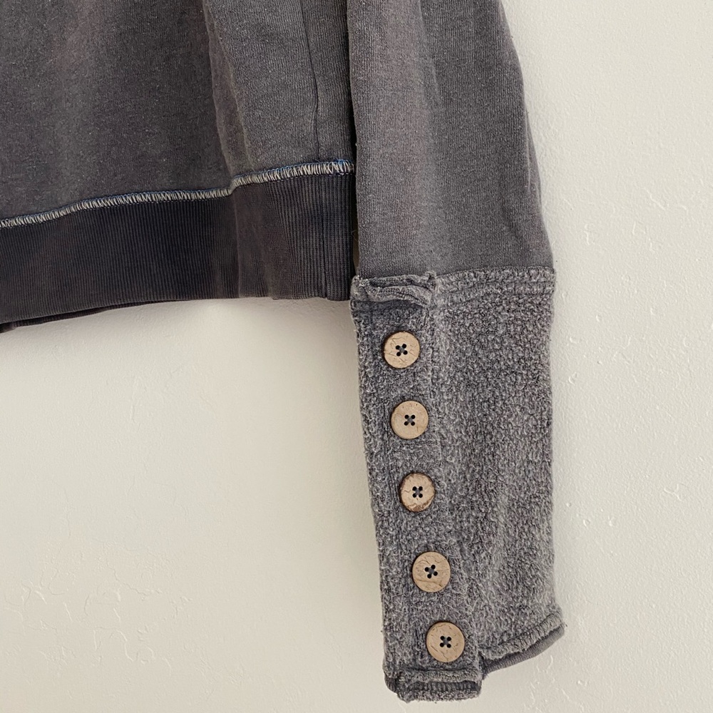 Free People look ahead crop sweatshirt - Picture 6 of 8